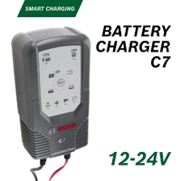 Bosch C7 / Charging device 12-24V IP65 7 Amper